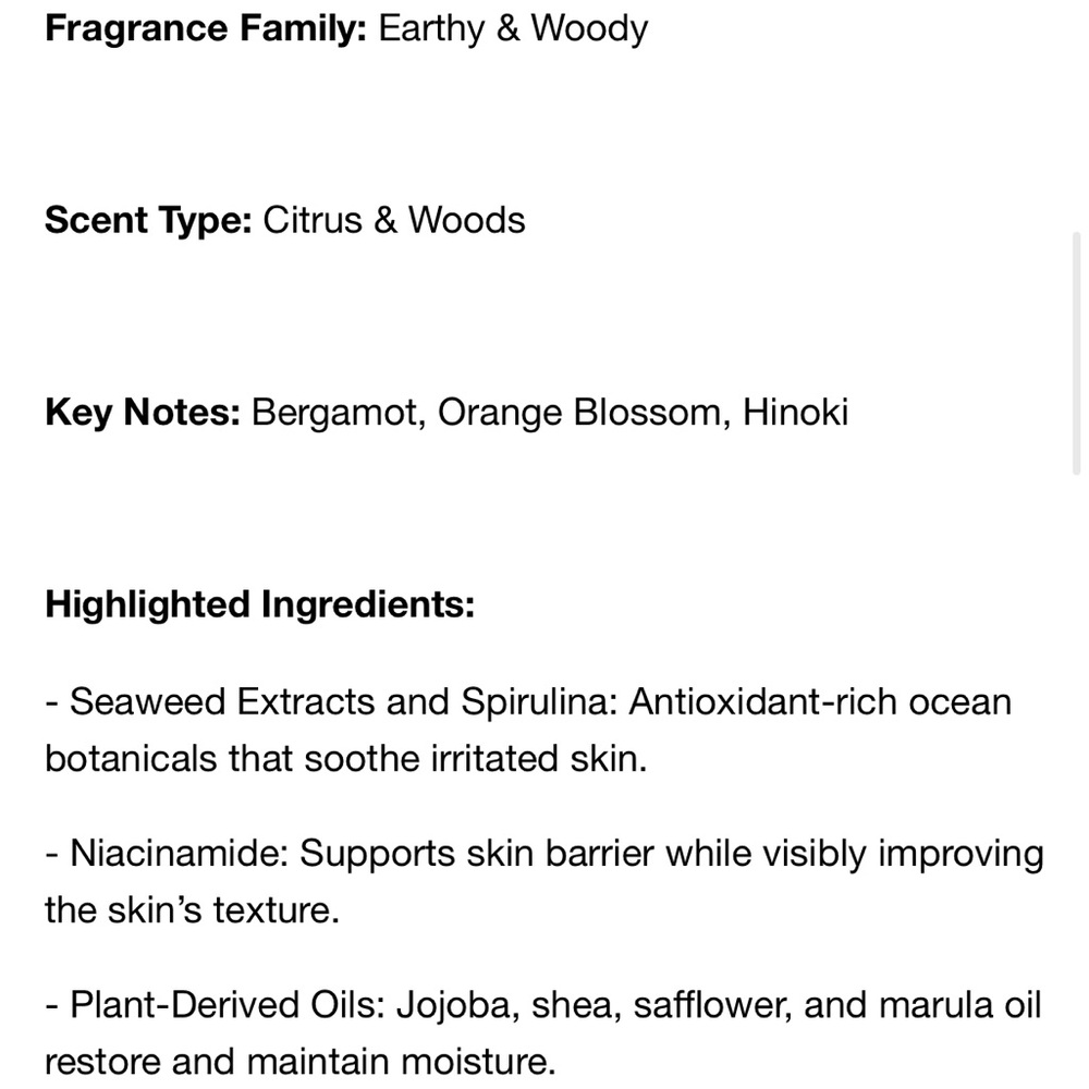 3/$30🌸 NIB Salt & Stone Bergamot & Hinoki Hydrating Body Lotion with Niacinamide - Picture 9 of 10